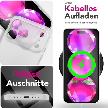 NALIA Ultra Slim Hardcase für iPhone 17 Pro Max – Matt & 0.3mm Dünn – PHANTOM (Hauchdünnes Cover & Kamera-Vollschutz) – Marke aus Berlin