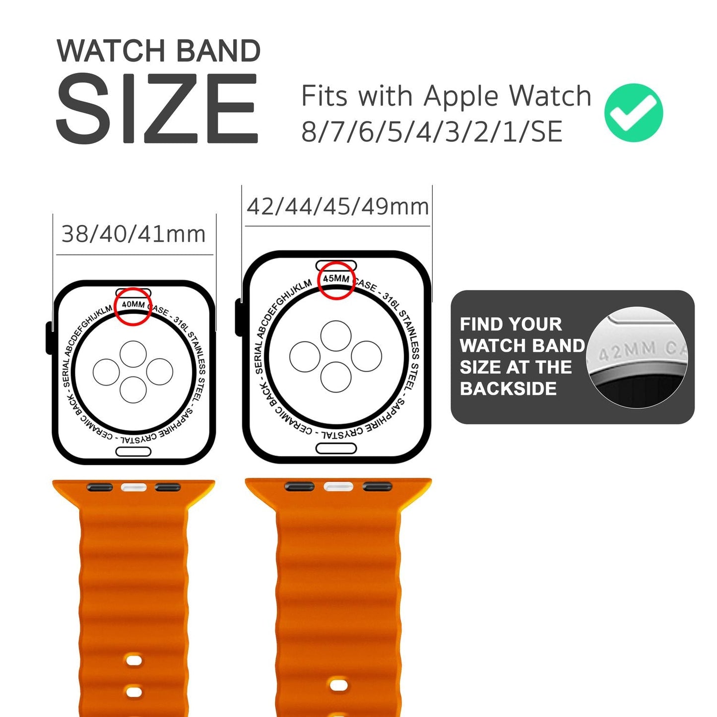 NALIA Smart Watch Armband OCEAN Style kompatibel mit Apple Watch SE & Series 8/7/6/5/4/3/2/1, 38mm 40mm 41mm, iWatch Sport Uhr Ersatzarmband Damen & Herren, Silikon Wasserfest