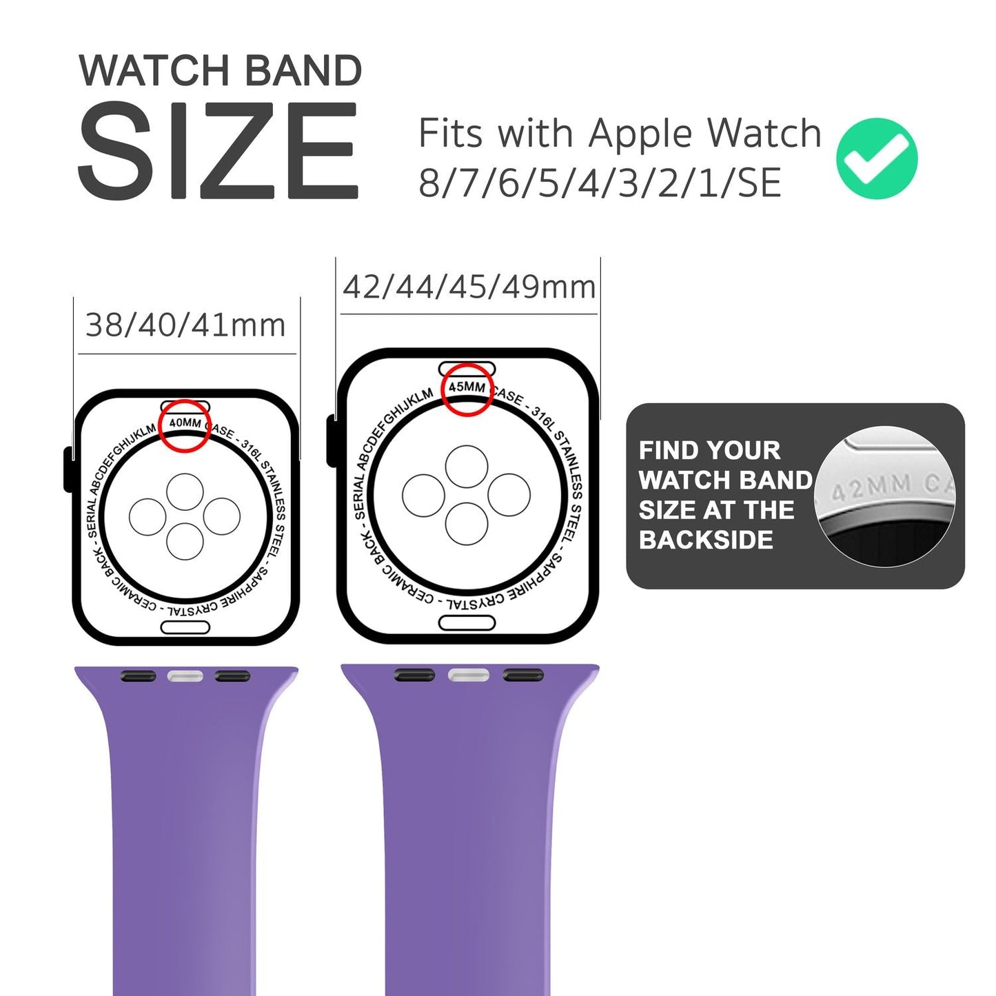 NALIA Silikon Smart-Watch Ersatzarmband kompatibel mit Apple Watch Armband SE & Series 8/7/6/5/4/3/2/1, 38mm 40mm 41mm, iWatch Fitnessuhr Sportarmband Damen & Herren