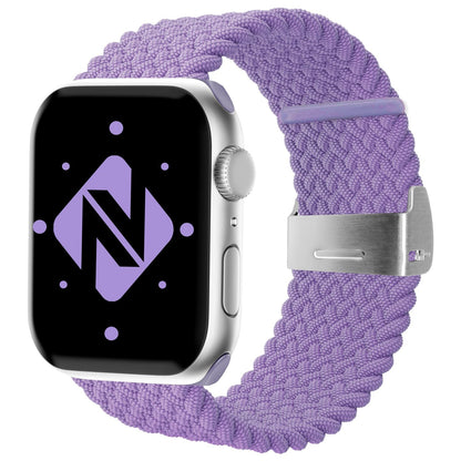 NALIA Geflochtenes Smart Watch Armband kompatibel mit Apple Watch Armband SE & Series 8/7/6/5/4/3/2/1, 38mm 40mm 41mm, iWatch Uhr-Band Damen & Herren, Nylon
