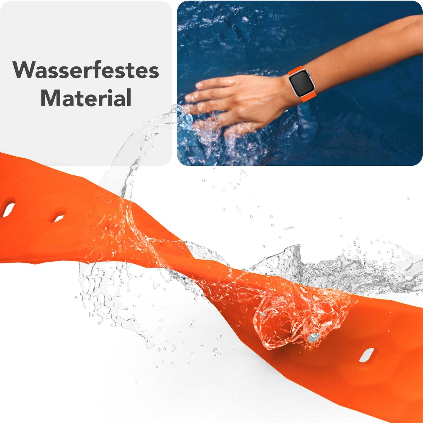 NALIA Hexion Armband kompatibel mit Apple Watch Armband Series SE/iWatch 10 9 8 7 6 5 4 3 2 1, 38/40/41/42mm, Silikon Loop mit Hexagon Design, Sportarmband Steck-Pin-Verschluss