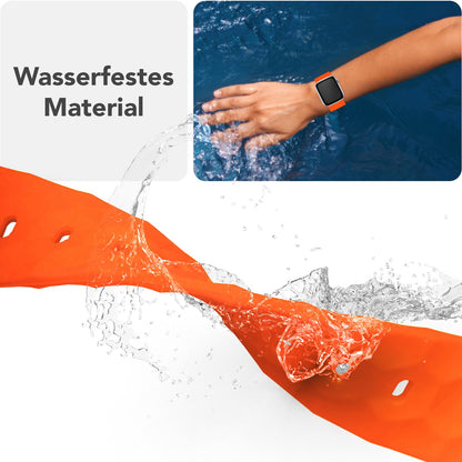 NALIA Hexion Armband kompatibel mit Apple Watch Armband Series SE/iWatch 10 9 8 7 6 5 4 3 2 1, 38/40/41/42mm, Silikon Loop mit Hexagon Design, Sportarmband Steck-Pin-Verschluss