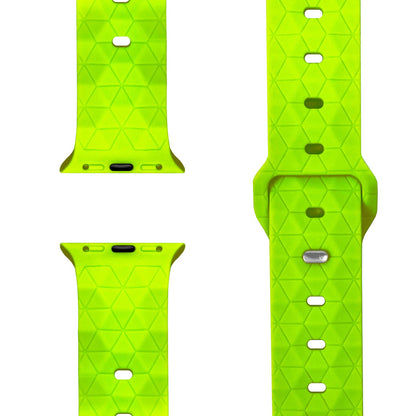 NALIA Hexion Armband kompatibel mit Apple Watch Armband Series SE/iWatch 10 9 8 7 6 5 4 3 2 1, 38/40/41/42mm, Silikon Loop mit Hexagon Design, Sportarmband Steck-Pin-Verschluss