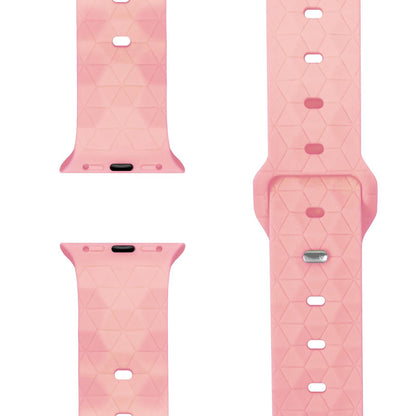 NALIA Hexion Silikon Armband kompatibel mit Apple Watch Armband iWatch Series Ultra/SE 10 9 8 7 6 5 4 3 2 1, 42/44/45/46/49mm, Watch Silikonband Sportarmband mit Steck-Pin