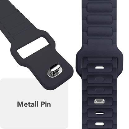 NALIA Pulse Silikon Armband kompatibel mit Apple Watch Armband iWatch Series SE/10/9/8/7/6/5/4/3/2/1, 38/40/41/42mm, 3D Textur Sportarmband mit Steck-Pin Verschluss