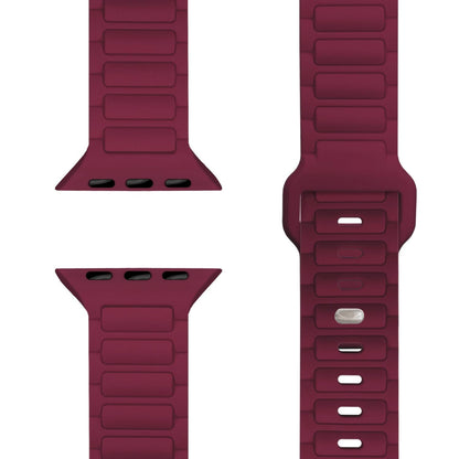 NALIA Pulse Silikon Armband kompatibel mit Apple Watch Armband iWatch Series Ultra/SE 10 9 8 7 6 5 4 3 2 1, 42/44/45/46/49mm, 3D Sportarmband mit Steck-Pin Verschluss