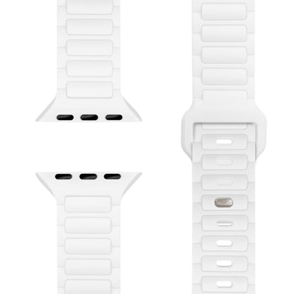 NALIA Pulse Silikon Armband kompatibel mit Apple Watch Armband iWatch Series Ultra/SE 10 9 8 7 6 5 4 3 2 1, 42/44/45/46/49mm, 3D Sportarmband mit Steck-Pin Verschluss