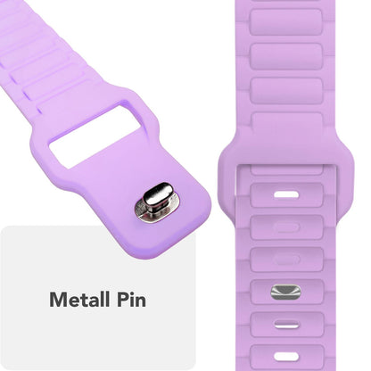 NALIA Pulse Silikon Armband kompatibel mit Apple Watch Armband iWatch Series Ultra/SE 10 9 8 7 6 5 4 3 2 1, 42/44/45/46/49mm, 3D Sportarmband mit Steck-Pin Verschluss