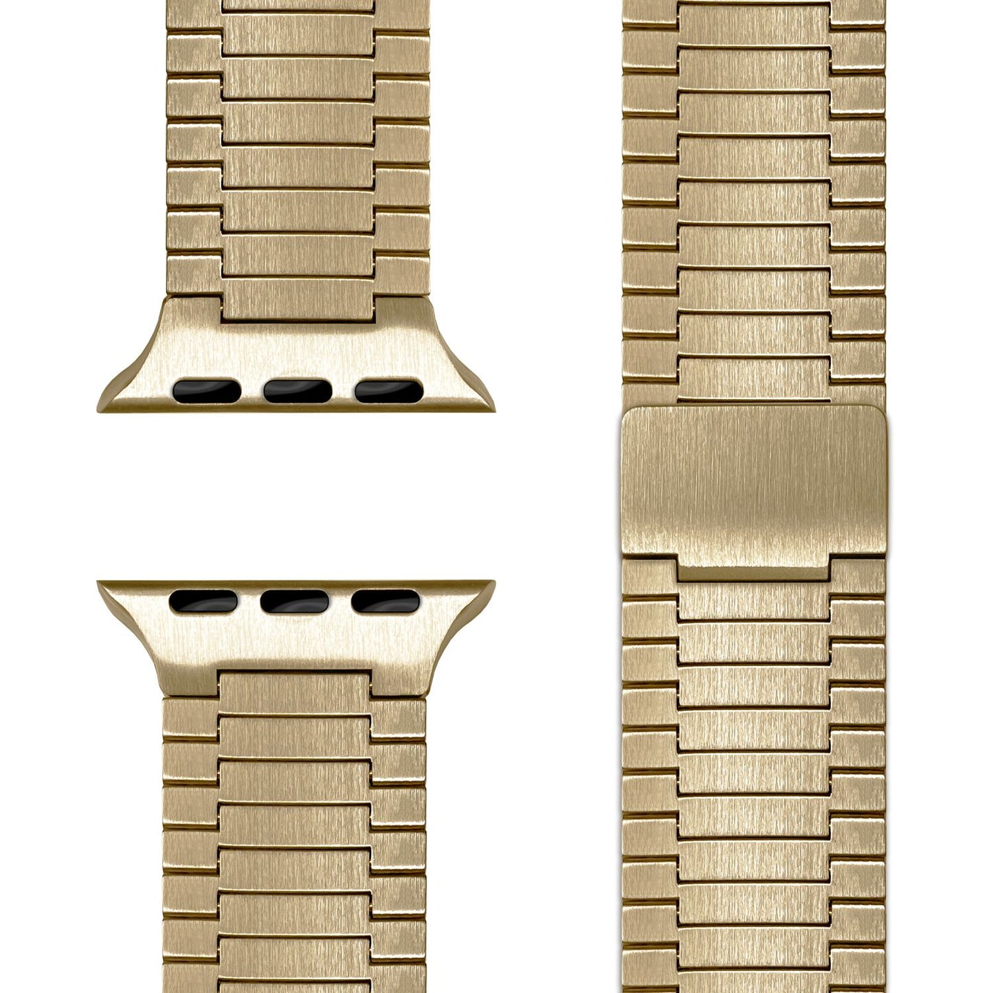 NALIA Chronos Edelstahl Armband kompatibel mit Apple Watch Armband SE iWatch Series 10 9 8 7 6 5 4 3 2 1 38/40/41/42mm, Magnetisches Loop-Armband aus Metall mit Schnellverschluss