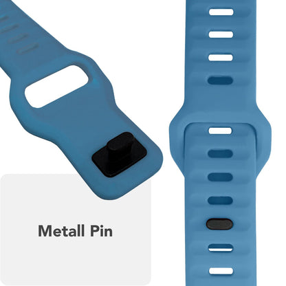 NALIA Motion Silikon Armband kompatibel mit Apple Watch Armband iWatch Series SE/10/9/8/7/6/5/4/3/2/1, 38/40/41/42mm, Ersatzarmband Soft Sportarmband mit Steck-Pin Verschluss