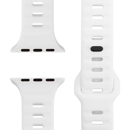 NALIA Motion Silikon Armband kompatibel mit Apple Watch Armband iWatch Series Ultra/SE 10 9 8 7 6 5 4 3 2 1, 42/44/45/46/49mm, Ersatzarmband Sportarmband Steck-Pin Verschluss