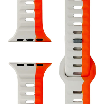 NALIA Motion Silikon Armband kompatibel mit Apple Watch Armband iWatch Series Ultra/SE 10 9 8 7 6 5 4 3 2 1, 42/44/45/46/49mm, Ersatzarmband Sportarmband Steck-Pin Verschluss