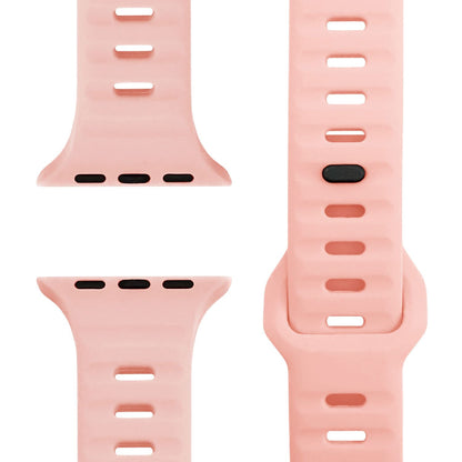 NALIA Motion Silikon Armband kompatibel mit Apple Watch Armband iWatch Series Ultra/SE 10 9 8 7 6 5 4 3 2 1, 42/44/45/46/49mm, Ersatzarmband Sportarmband Steck-Pin Verschluss