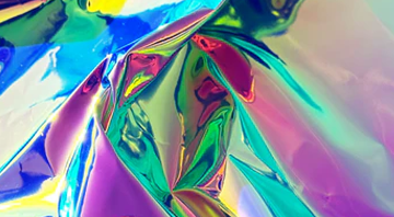 Durolast™ Holographic Multi-Color Chrome Vinyl