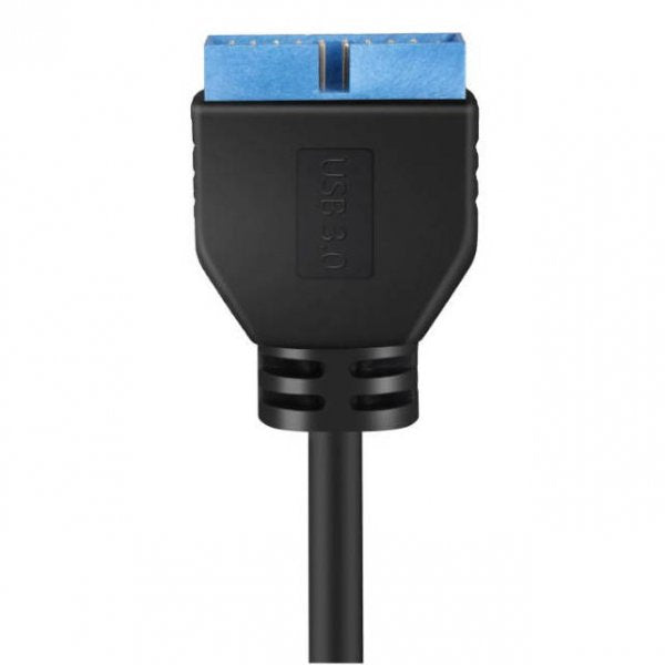 SYSTEM-S USB-C Type-E (Key-A) auf 20-Pin Mainboard-Adapterkabel – 30 cm