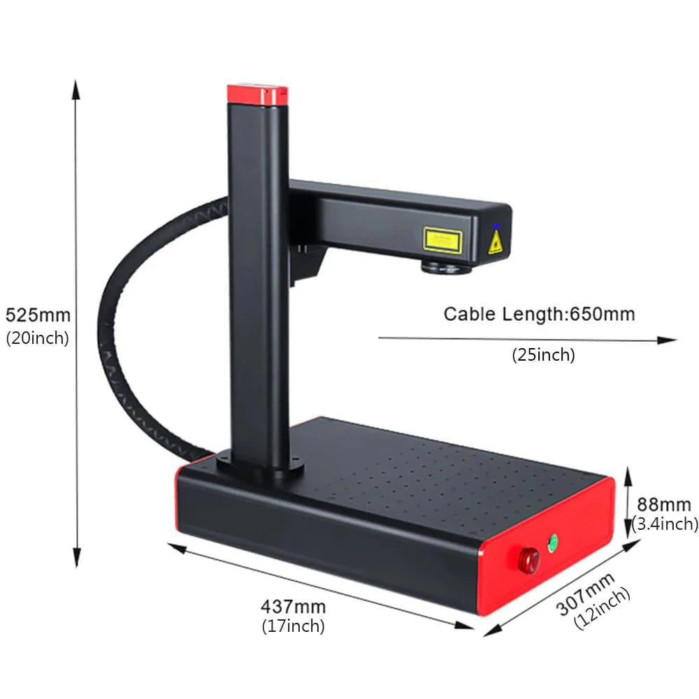 EM-Smart Mopa 60 - 60W JPT fiber laser
