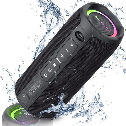 Bluetooth Lautsprecher 20W IPX6 Wasserdicht RGB Bass Boost TWS Stereo