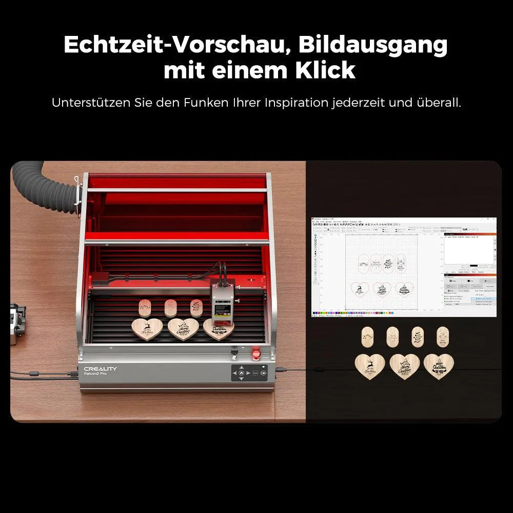 Creality Falcon 2 Pro enclosed laser engraver