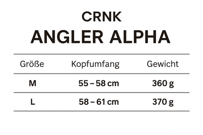 CRNK Angler Alpha Fahrradhelm – LED & MIPS | E-Bike & Rennrad