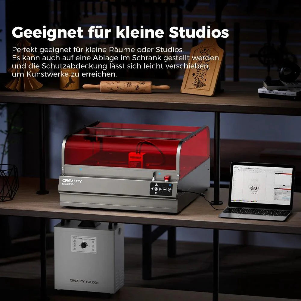 Creality Falcon 2 Pro enclosed laser engraver