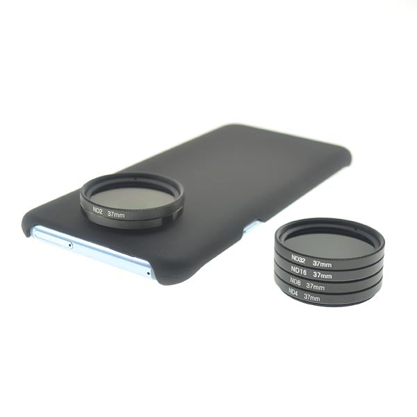 SYSTEM-S Neutral Density Filter ND Filter Lens Set 37mm for Samsung Galaxy S8 Plus