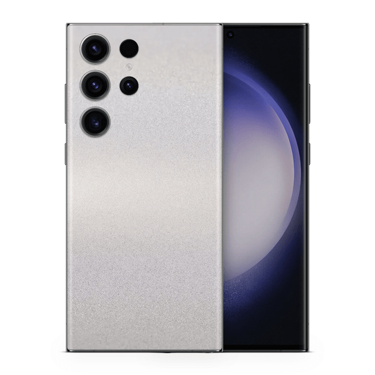 Galaxy S23 Ultra Skin Gloss Flip Ghost Pearl
