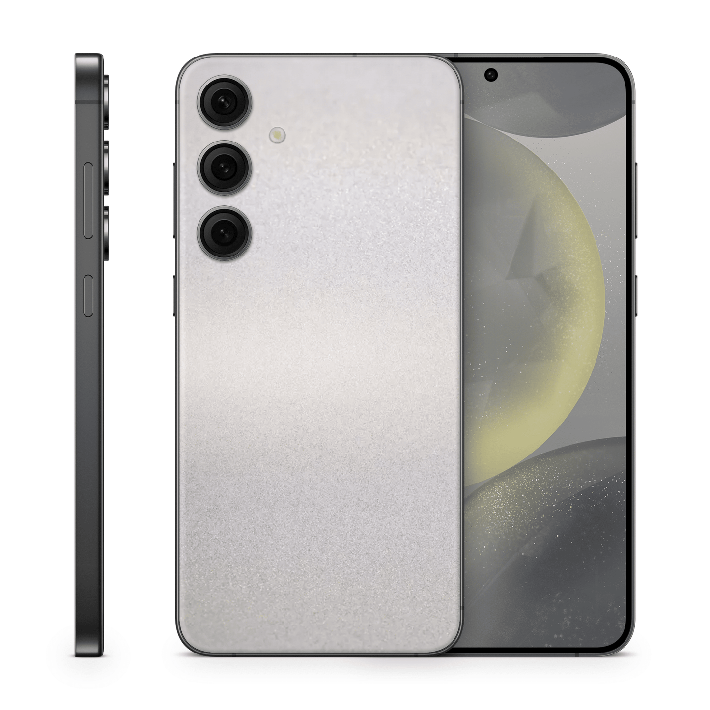 Galaxy S24 Plus Skin Gloss Flip Ghost Pearl
