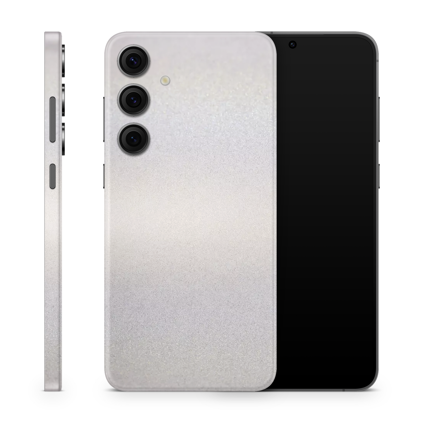 Galaxy S25 Skin Flip Ghost Pearl