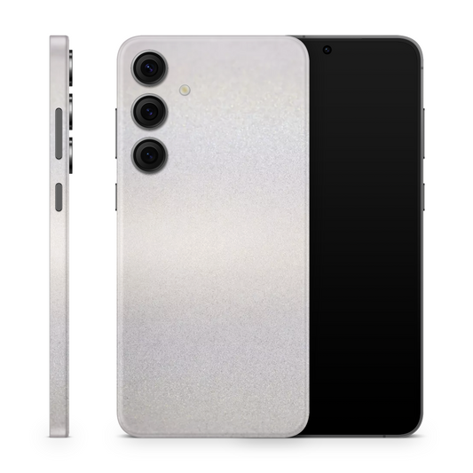 Galaxy S25 Skin Flip Ghost Pearl