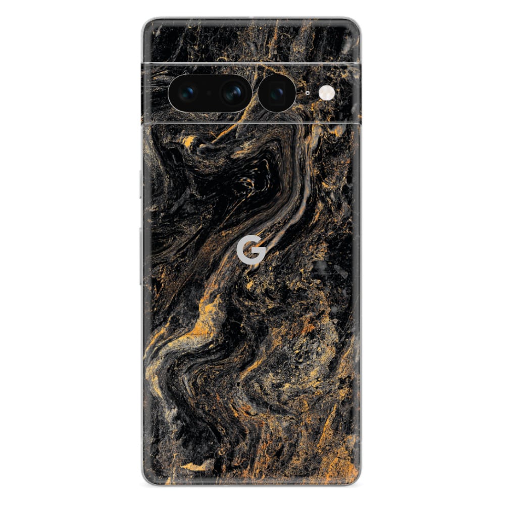 Google Pixel 8 Pro Skin Gold Black