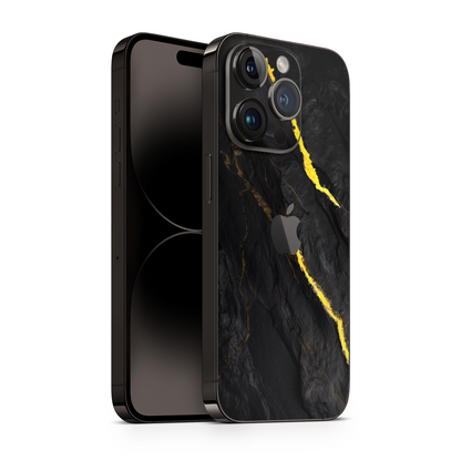 iPhone 16 Pro Max Skin mit 24K Gold Mine