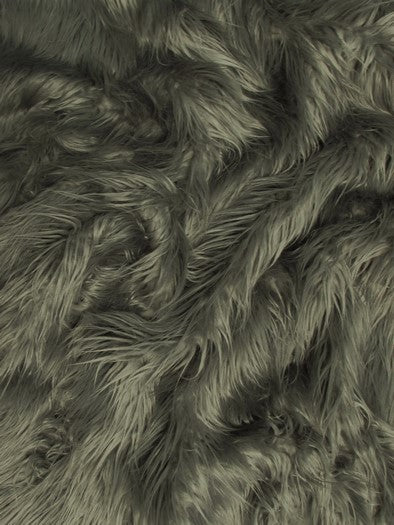 EcoShag™ Solid Mongolian Shaggy Fur – Langfloriges Kunstfell