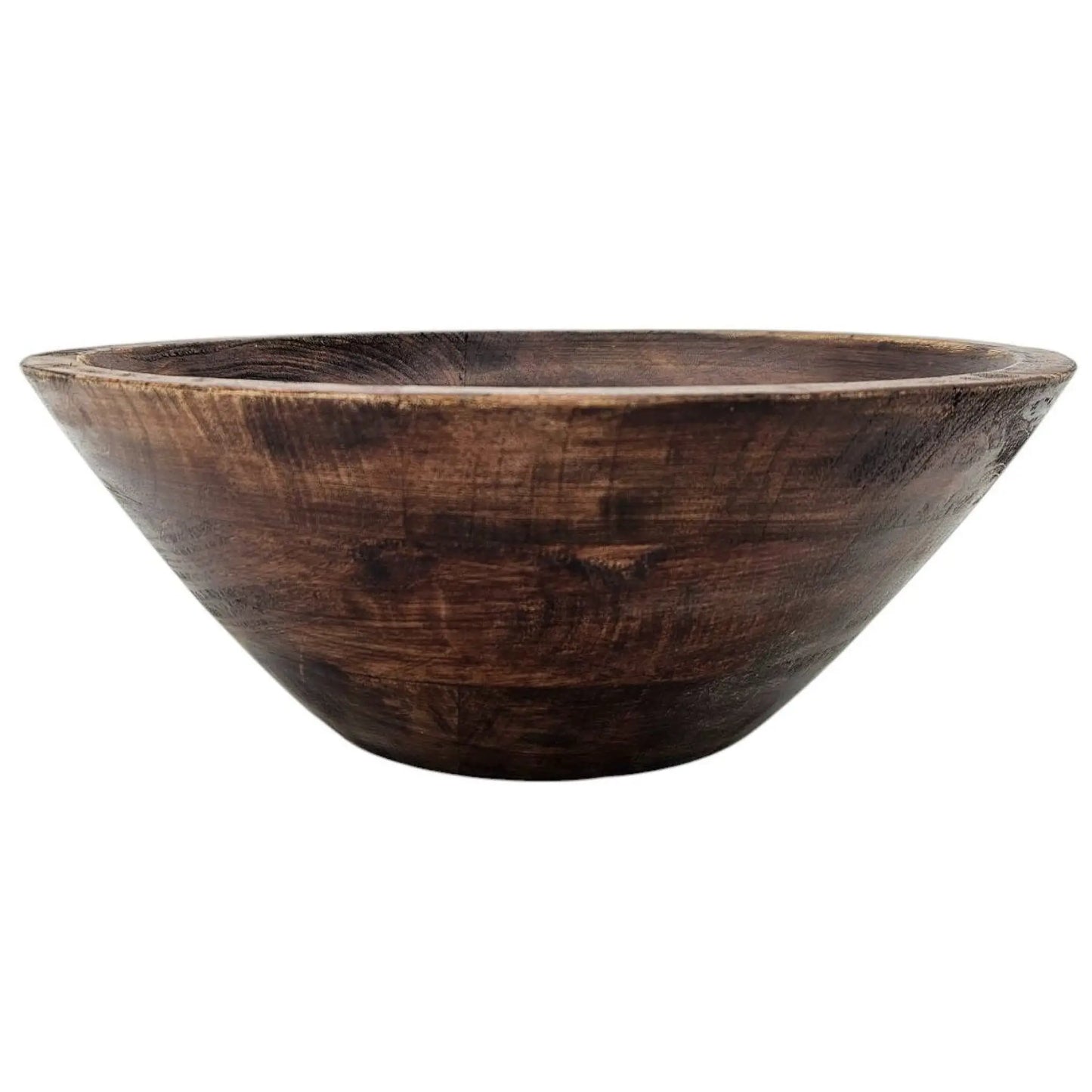 Holzschale Mango Holz Schale Dekoschale Brotschale Mangoholz Ø 30 x Höhe 9,5 cm