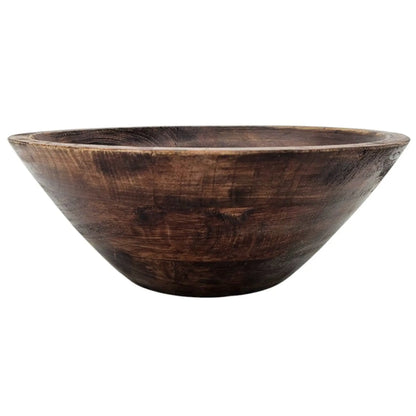 Holzschale Mango Holz Schale Dekoschale Brotschale Mangoholz Ø 30 x Höhe 9,5 cm