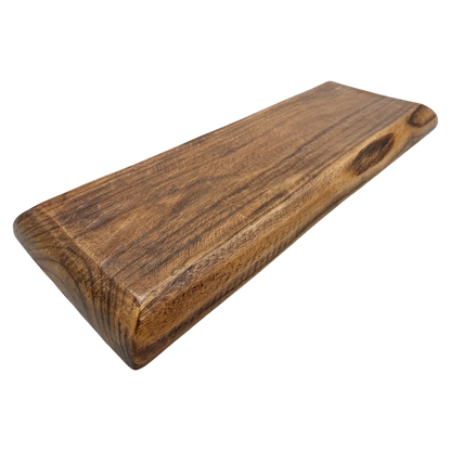 Holztablett Holzbrett Dekoschale Holzschale braun 58x22 cm Kerzentablett Dekobrett XXL