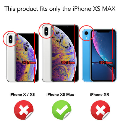 NALIA 360° Hülle für iPhone XS Max – Vorne & Hinten Schutz – 360GUARD (Full-Body Case) – Marke aus Berlin