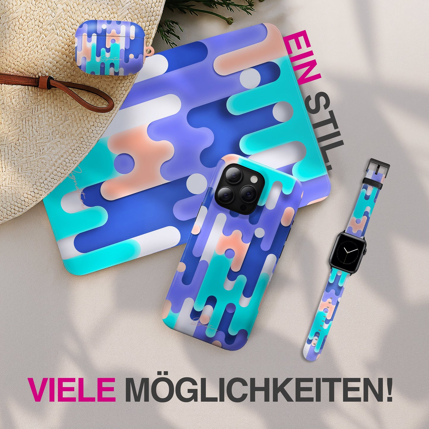 Icecream - Apple Watch Armband 44-49mm & 42 (Serie 1-3)