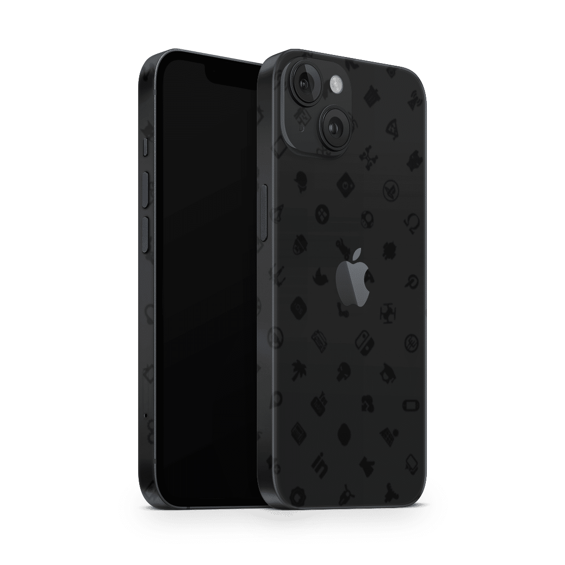 iPhone 12 Skin ICONS Black