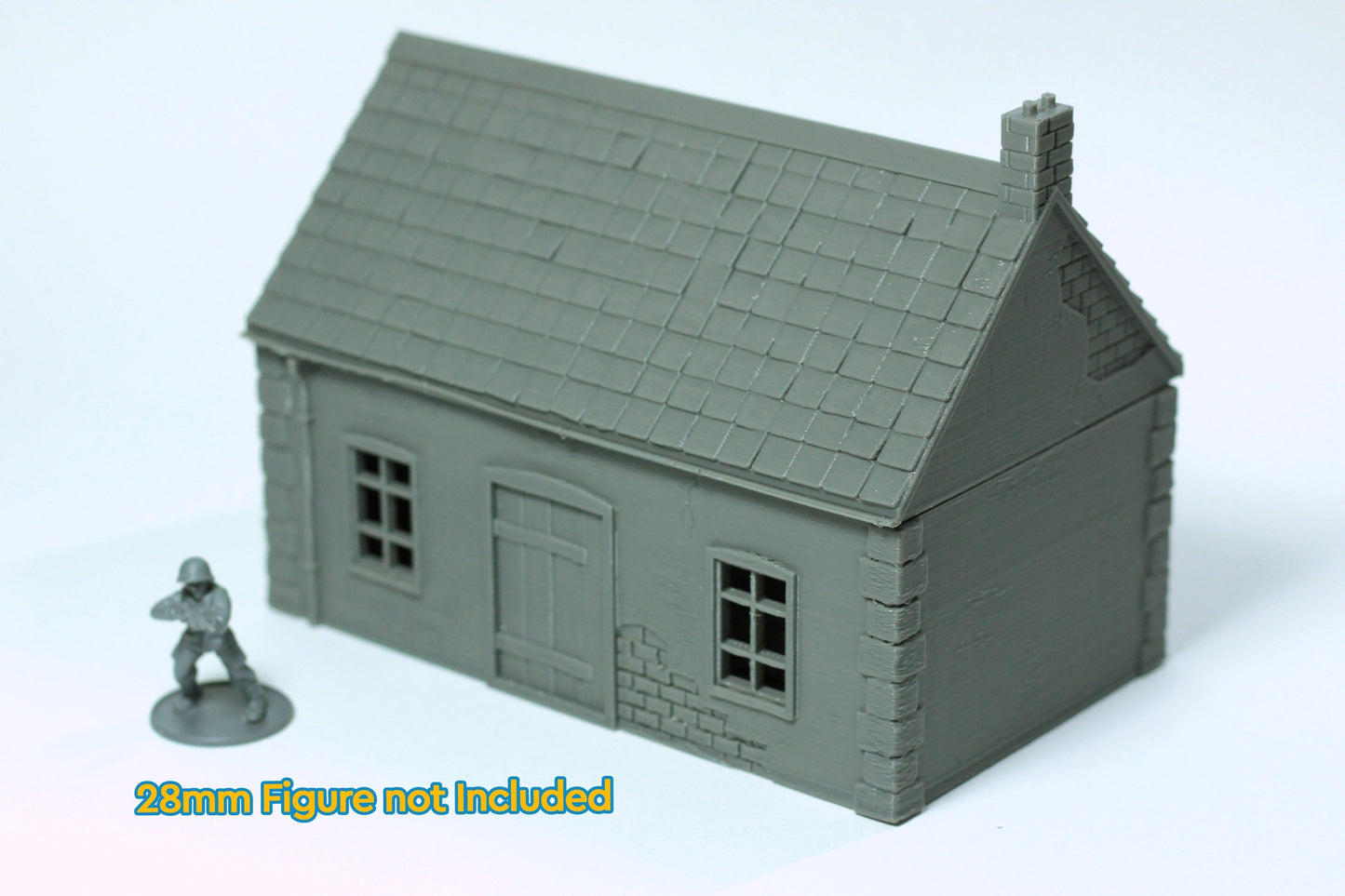 Normandy French Village Set (VOLUME 1) - Tabletop Wargaming WW2 Terrain | 15mm 20mm 28mm Miniature 3D Printed Model | Flames of War