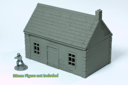 Normandy French Village Set (VOLUME 1) - Tabletop Wargaming WW2 Terrain | 15mm 20mm 28mm Miniature 3D Printed Model | Flames of War