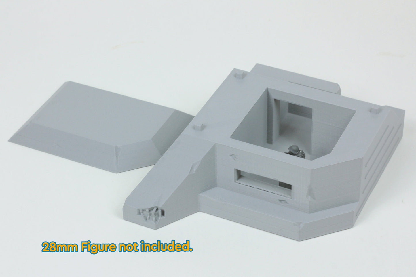 Atlantic Wall Bunkers Set (7 Bunkers) Tabletop Wargaming WW2 Terrain - 15mm - 20mm - 28 - Miniature 3D Printed Model