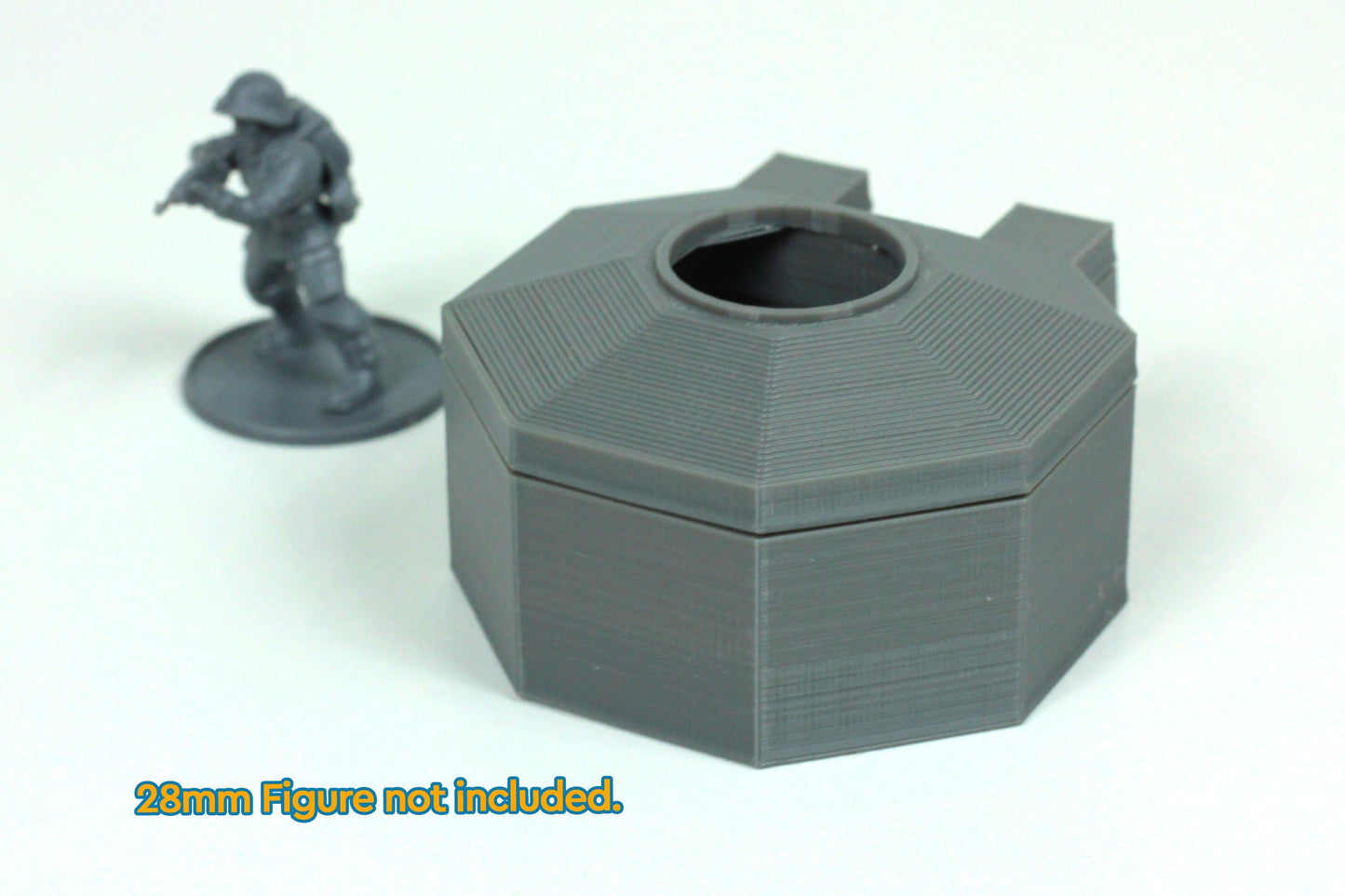 Pillbox Bunker Set Utah Beach - Tabletop Wargaming WW2 Terrain | 15mm 20mm 28mm Miniature 3D Printed Model | Bolt Action