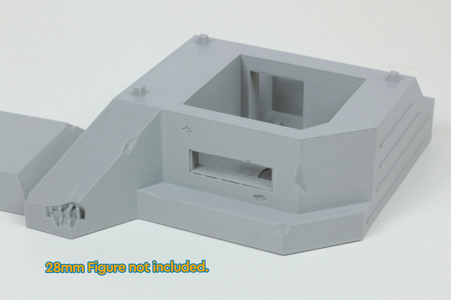 Regelbau Type 667 Bunker - Tabletop Wargaming WW2 Terrain | 15mm 20mm 28mm Miniature 3D Printed Model | Bolt action