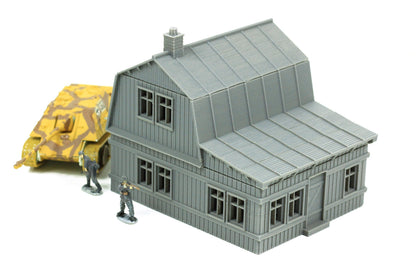 Soviet Village Set - Tabletop Wargaming WW2 Terrain | 15mm 20mm 28mm Miniature 3D Printed Model | Zona Alfa