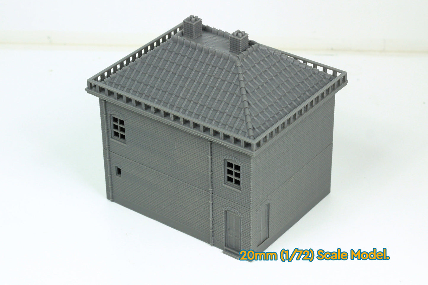Dutch Manor House - Tabletop Wargaming WW2 Terrain | 15mm 20mm 28mm HO Miniature 3D Printed Model | Bolt Action
