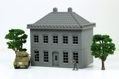 Dutch Town Set - Tabletop Wargaming WW2 Terrain |  Miniature Gaming | 3D Printed Model | Bolt Action | Flames of War | Team Yankee