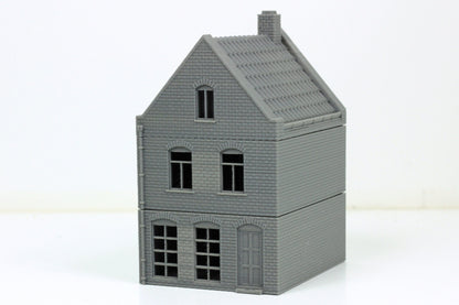 Dutch Town Set - Tabletop Wargaming WW2 Terrain |  Miniature Gaming | 3D Printed Model | Bolt Action | Flames of War | Team Yankee