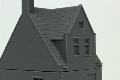 French Town Medieval Building A - Tabletop Wargaming WW2 Terrain | 15mm 20mm 28mm HO Scale 3D Printed Miniature