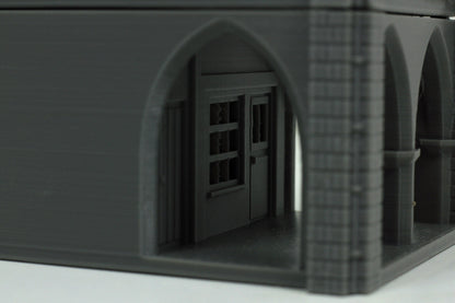 French Town Medieval Building A - Tabletop Wargaming WW2 Terrain | 15mm 20mm 28mm HO Scale 3D Printed Miniature