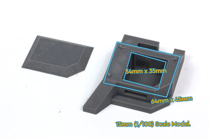 Regelbau Type 667 Bunker - Tabletop Wargaming WW2 Terrain | 15mm 20mm 28mm Miniature 3D Printed Model | Bolt action